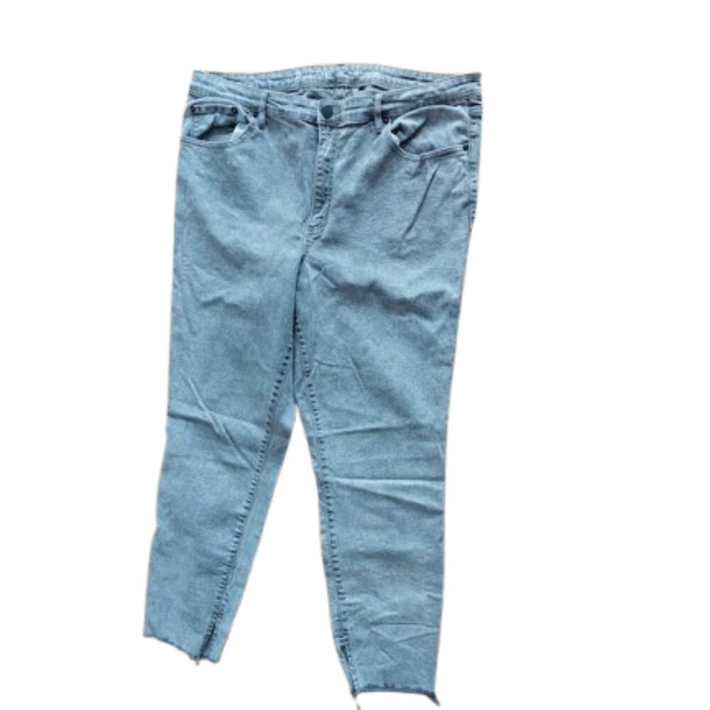 Gray High Waisted Jeans Size 34
